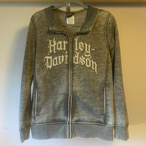Harley Davison women’s zip up